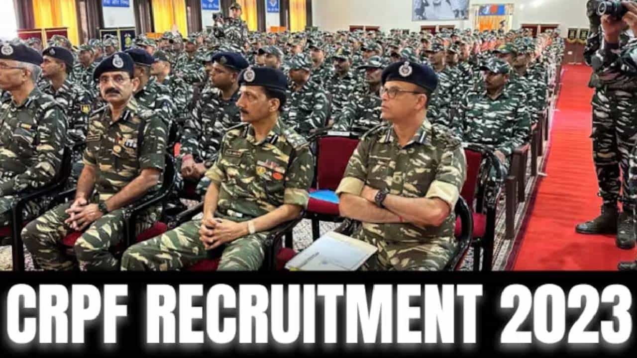 CRPF Recruitment 2023: 9212 ಕಾನ್ಸ್ಟೆಬಲ್ ಹುದ್ದೆಗಳಿಗೆ ಅರ್ಜಿ ಅಹ್ವಾನ; ತಿಂಗಳ ವೇತನ ರೂ.69,000 CRPF Recruitment 2023: 9212 ಕಾನ್ಸ್ಟೆಬಲ್ ಹುದ್ದೆಗಳಿಗೆ ಅರ್ಜಿ ಅಹ್ವಾನ; ತಿಂಗಳ ವೇತನ ರೂ.69,000
