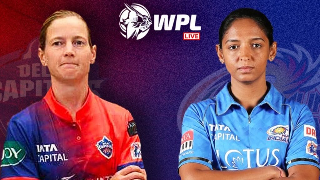 DC vs MI Live Score, WPL 2023