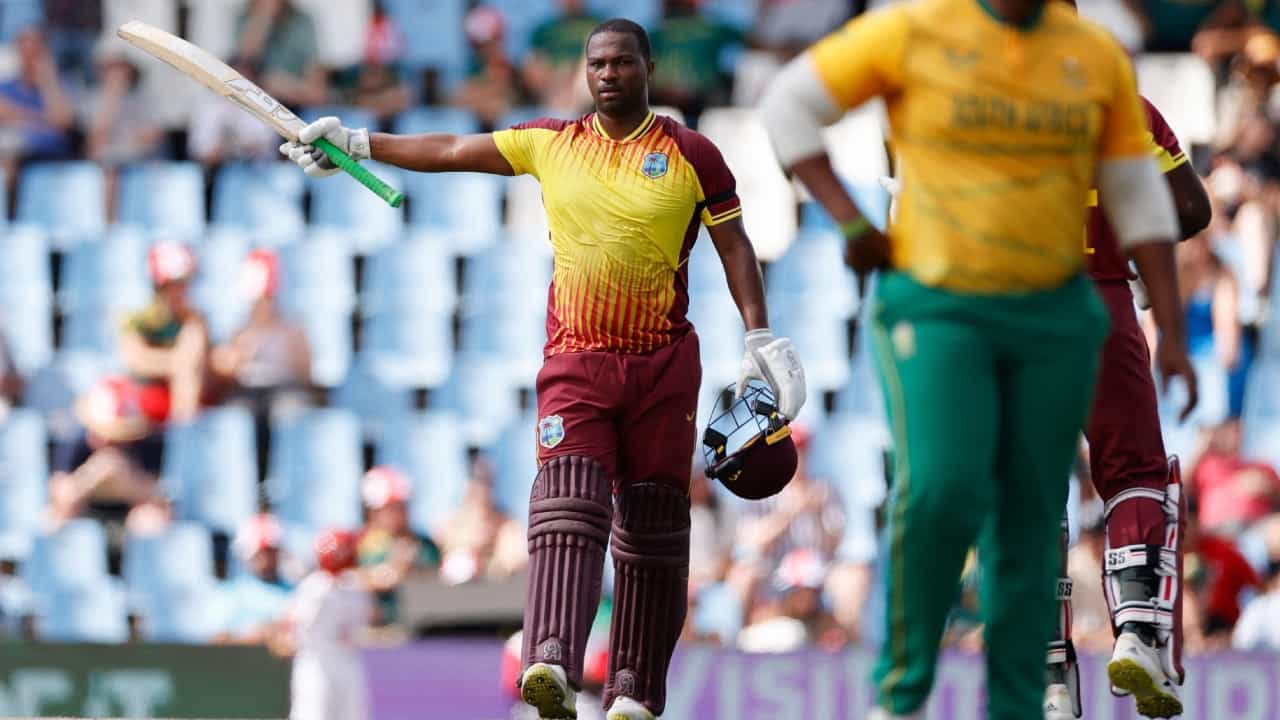 WI vs SA: 10 ಬೌಂಡರಿ, 11 ಸಿಕ್ಸರ್, 118 ರನ್! ಗೇಲ್ ದಾಖಲೆ ಪುಡಿಗಟ್ಟಿದ 34 ವರ್ಷದ ಬ್ಯಾಟರ್!