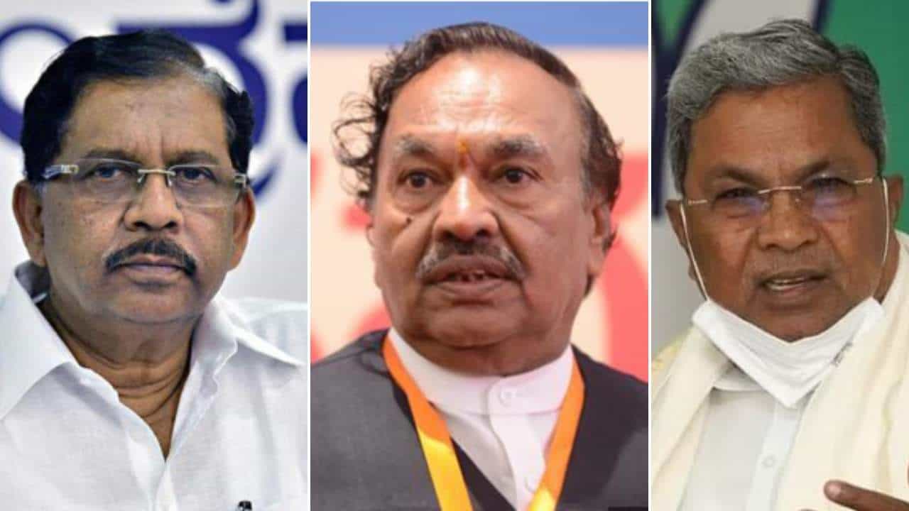 ಪರಮೇಶ್ವರ್ ಸೋಲಿಸಿಲ್ಲ ಎಂದು ಸಿದ್ದರಾಮಯ್ಯ ಆಣೆ ಮಾಡಲಿ: ಕೆ ಎಸ್ ಈಶ್ವರಪ್ಪ ಸವಾಲು ಪರಮೇಶ್ವರ್ ಸೋಲಿಸಿಲ್ಲ ಎಂದು ಸಿದ್ದರಾಮಯ್ಯ ಆಣೆ ಮಾಡಲಿ: ಕೆ ಎಸ್ ಈಶ್ವರಪ್ಪ ಸವಾಲು