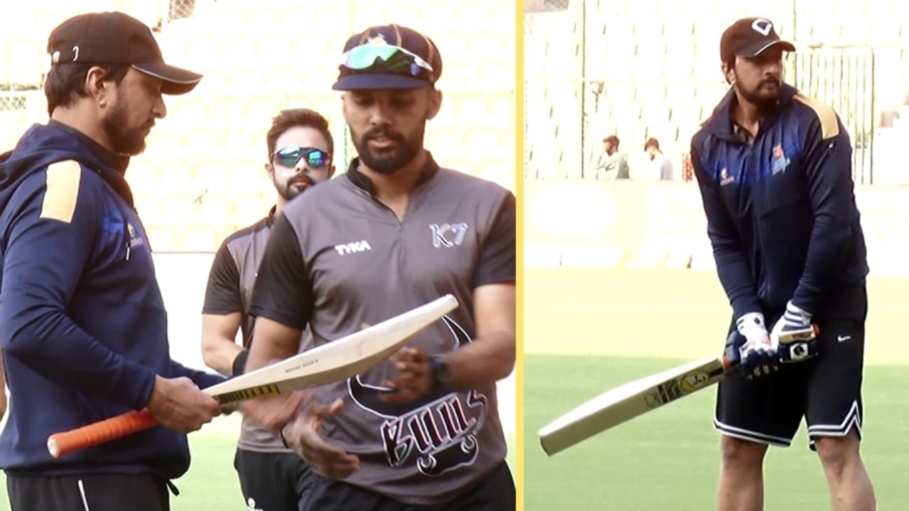 ಕರ್ನಾಟಕ ಬುಲ್ಡೋಜರ್ಸ್ ಹಾಗೂ ಚೆನ್ನೈ ಮಧ್ಯೆ ಹೈವೋಲ್ಟೇಜ್ ಪಂದ್ಯ; ತಯಾರಿ ನಡೆಸಿದ ಕಿಚ್ಚನ ಟೀಂ ಕರ್ನಾಟಕ ಬುಲ್ಡೋಜರ್ಸ್ ಹಾಗೂ ಚೆನ್ನೈ ಮಧ್ಯೆ ಹೈವೋಲ್ಟೇಜ್ ಪಂದ್ಯ; ತಯಾರಿ ನಡೆಸಿದ ಕಿಚ್ಚನ ಟೀಂ