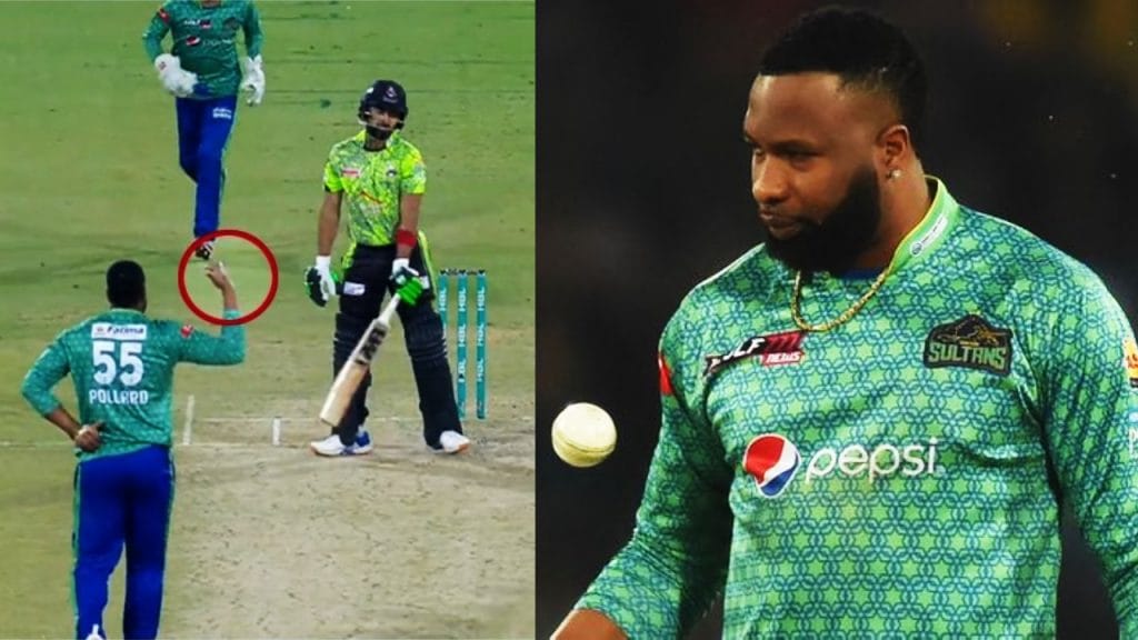 PSL 2023: Kieron Pollard giving Abdullah Shafique directions