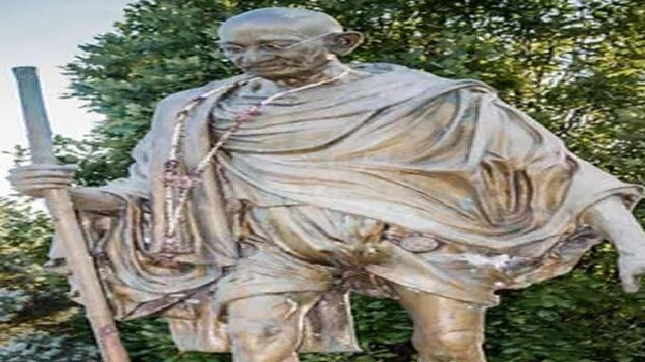 Mahatma Gandhi Statue : ಕೆನಡಾದಲ್ಲಿ ಮಹಾತ್ಮ ಗಾಂಧಿ ಪ್ರತಿಮೆಯನ್ನು ವಿರೂಪಗೊಳಿಸಿದ ಖಲಿಸ್ತಾನಿ ಬೆಂಬಲಿಗರು