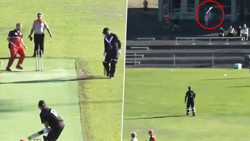 Viral Video: Batter Throws Bat Away After Being Run-out