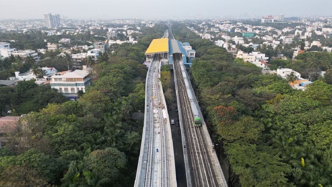 Namma Metro: ಮಾರ್ಚ್ 10ರಿಂದ ಕೆಆರ್ ಪುರಂ-ವೈಟ್ಪಿಲ್ಡ್ ಮೆಟ್ರೋ ಸಂಚಾರಕ್ಕೆ ಯೋಗ್ಯ: ಪ್ರಧಾನಿ ಮೋದಿ ಉದ್ಘಾಟನೆ ಸಾಧ್ಯತೆ Namma Metro: ಮಾರ್ಚ್ 10ರಿಂದ ಕೆಆರ್ ಪುರಂ-ವೈಟ್ಪಿಲ್ಡ್ ಮೆಟ್ರೋ ಸಂಚಾರಕ್ಕೆ ಯೋಗ್ಯ: ಪ್ರಧಾನಿ ಮೋದಿ ಉದ್ಘಾಟನೆ ಸಾಧ್ಯತೆ