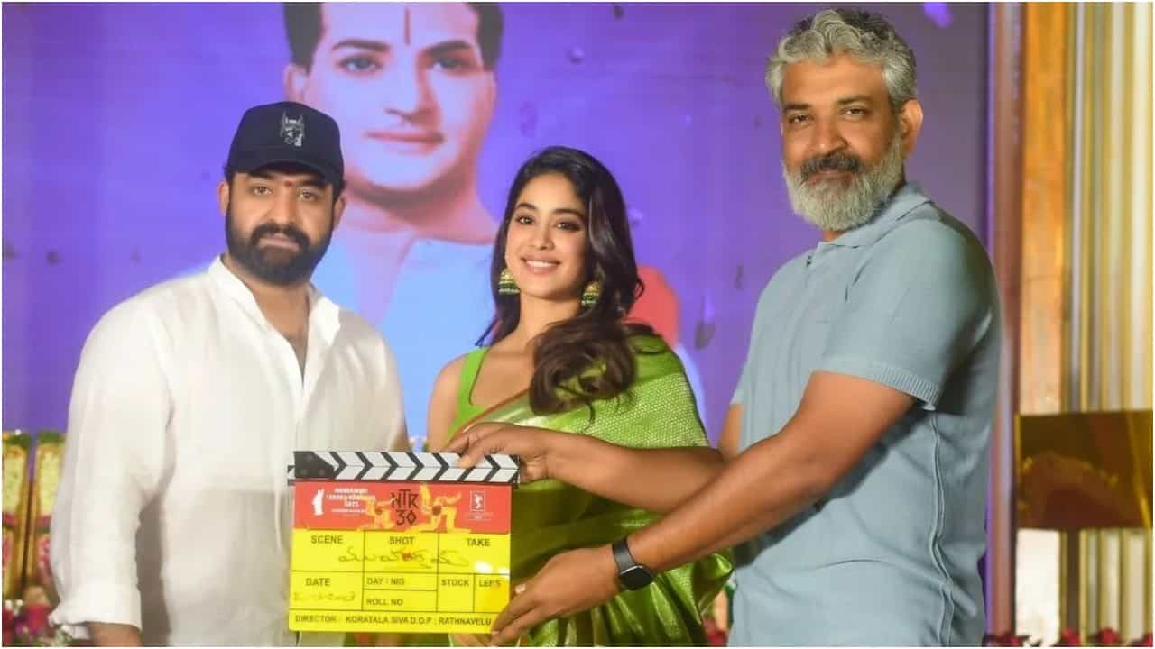 ನಟ ಜೂನಿಯರ್ ಎನ್ಟಿಆರ್ ಅವರ 30ನೇ ಸಿನಿಮಾ ಸೆಟ್ಟೇರಿದೆ. ಈ ಚಿತ್ರಕ್ಕೆ ಅದ್ದೂರಿಯಾಗಿ ಮುಹೂರ್ತ ಮಾಡಲಾಗಿದೆ. ಈ ಸಿನಿಮಾಗೆ ಇನ್ನೂ ಶೀರ್ಷಿಕೆ ಅಂತಿಮವಾಗಿಲ್ಲ. ‘ಎನ್ಟಿಆರ್ 30’ ಎಂದು ತಾತ್ಕಾಲಿಕವಾಗಿ ಕರೆಯಲಾಗುತ್ತಿದೆ.