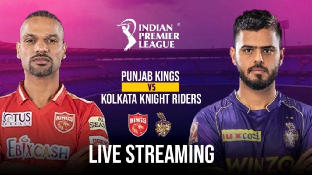 IPL 2023 PBKS vs KKR live streaming when and where to watch Punjab Kings vs Kolkata Knight Riders in Kannada