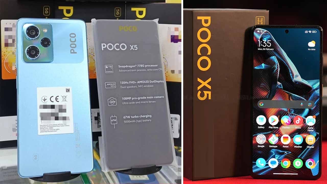 Poco X5 5G: 22 ನಿಮಿಷಗಳಲ್ಲಿ ಚಾರ್ಜ್ ಫುಲ್: ಭಾರತದಲ್ಲಿ ಅತಿ ಕಡಿಮೆ ಬೆಲೆಗೆ ಪೋಕೋ X5 5G ಸ್ಮಾರ್ಟ್​ಫೋನ್ ಬಿಡುಗಡೆ