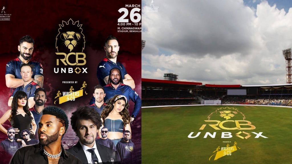 IPL 2023 RCB Unbox Event Live