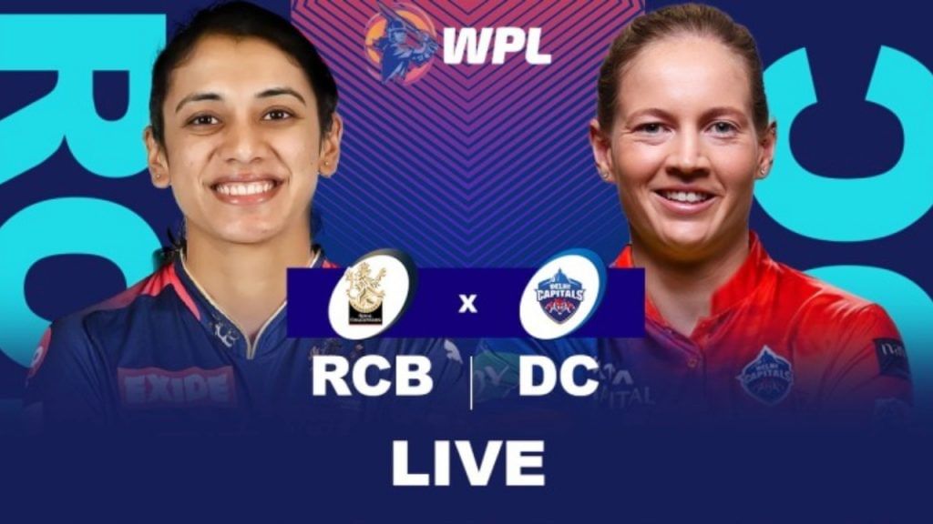RCB vs DC Live Score, WPL 2023