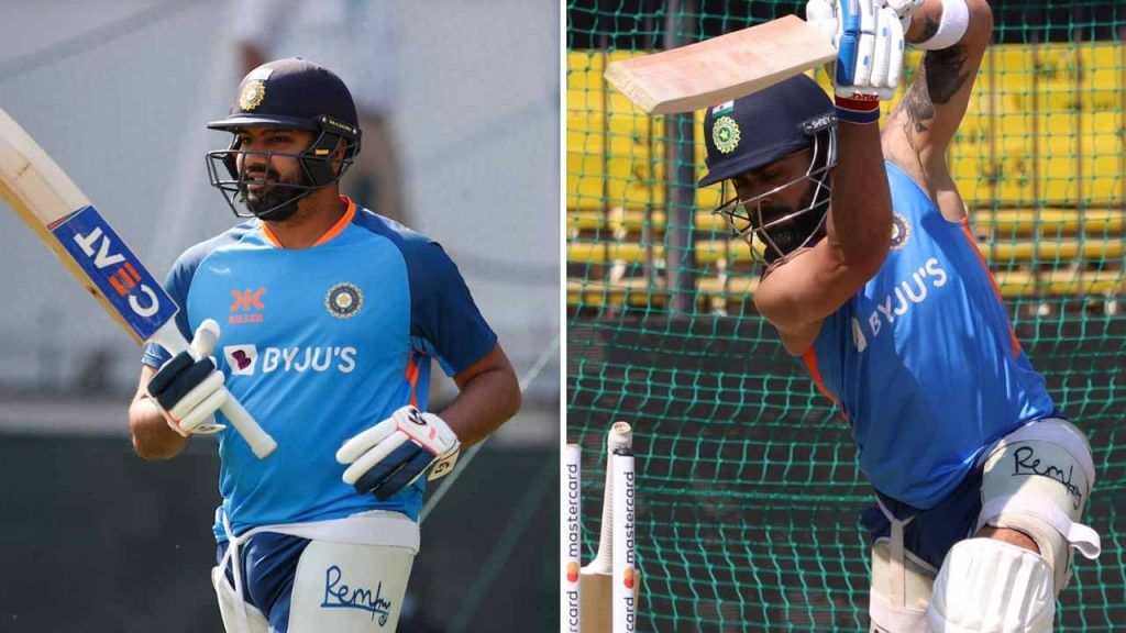 Rohit Sharma and Virat Kohli