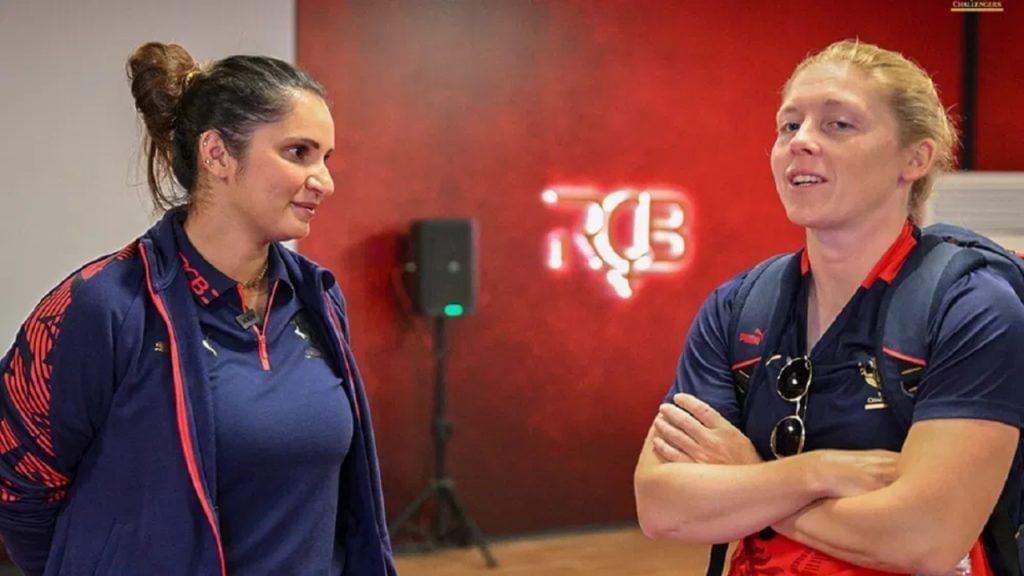 wpl 2023 ssania mirza joins royal challengers bangalore ahead of opening match Kannada news