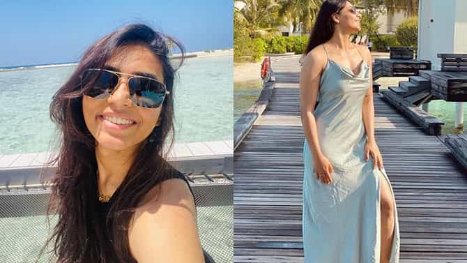 Saptami Gowda: ಮಾಲ್ಡೀವ್ಸ್​ಗೆ ಹಾರಿದ ಸಪ್ತಮಿ ಗೌಡ, ಇಲ್ಲಿವೆ ಚಿತ್ರಗಳು