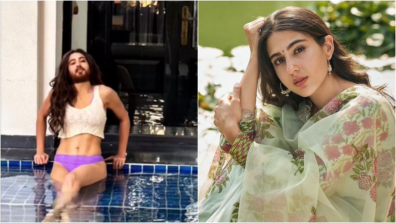 Sara Ali Khan: ಸಾರಾ​ ಅಲಿ ಖಾನ್​ ಹೊಸ ವೇಷ ಕಂಡು ನೆಟ್ಟಿಗರಿಗೆ ಅಚ್ಚರಿ; ಮೀಸೆ-ಗಡ್ಡದ ಲುಕ್​ನಲ್ಲಿ ಸೈಫ್​ ಪುತ್ರಿ