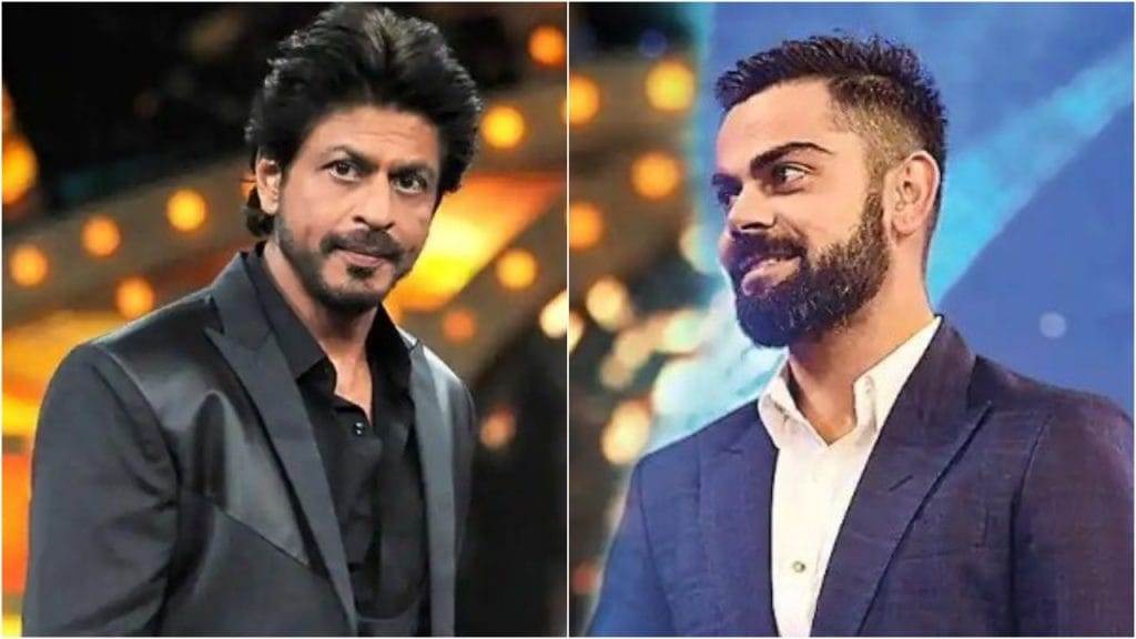 Shah Rukh Khan and Virat Kohli fans Twitter war memes go viral