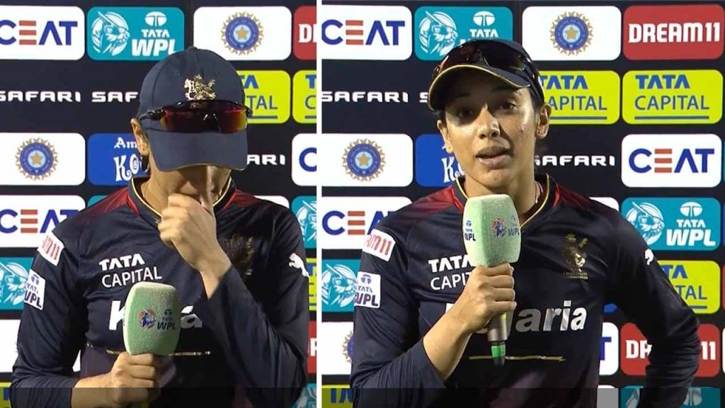 Smriti Mandhana MIW vs RCBW