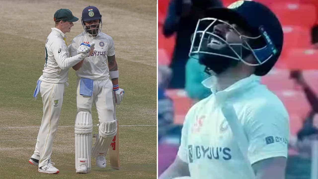 Virat Kohli: ಔಟಾಗಿ ಪೆವಿಲಿಯನ್ನತ್ತ ತೆರಳುತ್ತಿದ್ದಾಗ ವಿರಾಟ್ ಕೊಹ್ಲಿ ಬಳಿ ಓಡಿ ಬಂದ ಆಸ್ಟ್ರೇಲಿಯಾ ಪ್ಲೇಯರ್: ಯಾಕೆ ಗೊತ್ತೇ? Virat Kohli: ಔಟಾಗಿ ಪೆವಿಲಿಯನ್ನತ್ತ ತೆರಳುತ್ತಿದ್ದಾಗ ವಿರಾಟ್ ಕೊಹ್ಲಿ ಬಳಿ ಓಡಿ ಬಂದ ಆಸ್ಟ್ರೇಲಿಯಾ ಪ್ಲೇಯರ್: ಯಾಕೆ ಗೊತ್ತೇ?