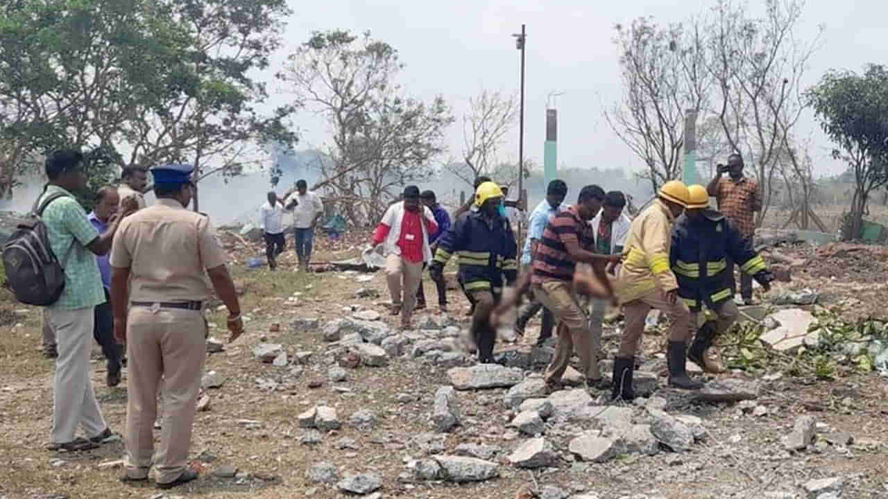 ತಮಿಳುನಾಡಿನ ಕಾಂಚೀಪುರಂನಲ್ಲಿರುವ ಪಟಾಕಿ ಗೋದಾಮಿನಲ್ಲಿ ಸ್ಫೋಟ; 7 ಸಾವು,13 ಮಂದಿಗೆ ಗಾಯ