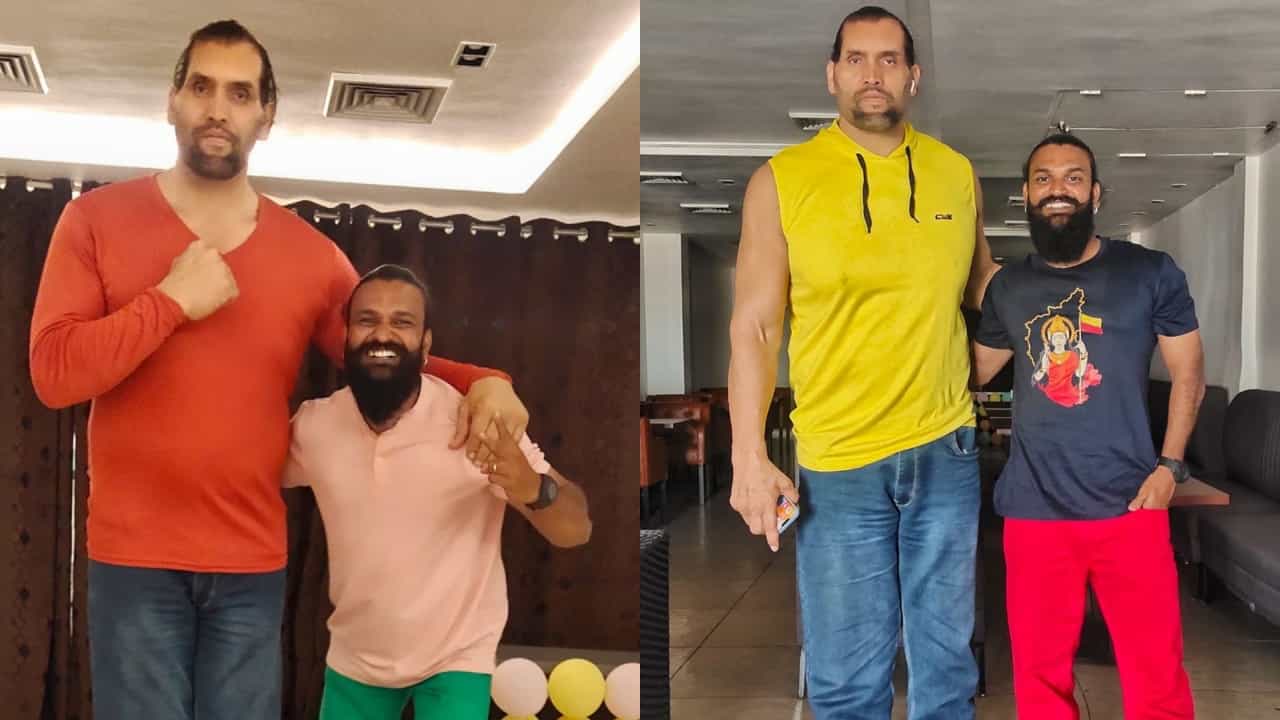 ಸ್ಯಾಂಡಲ್​ವುಡ್​ಗೆ ಬಂದ ದಿ ಗ್ರೇಟ್ ಖಲಿ; ‘ಕೆಂಡದ ಸೆರಗು’ ಸಿನಿಮಾದಲ್ಲಿ WWE ಫೈಟರ್