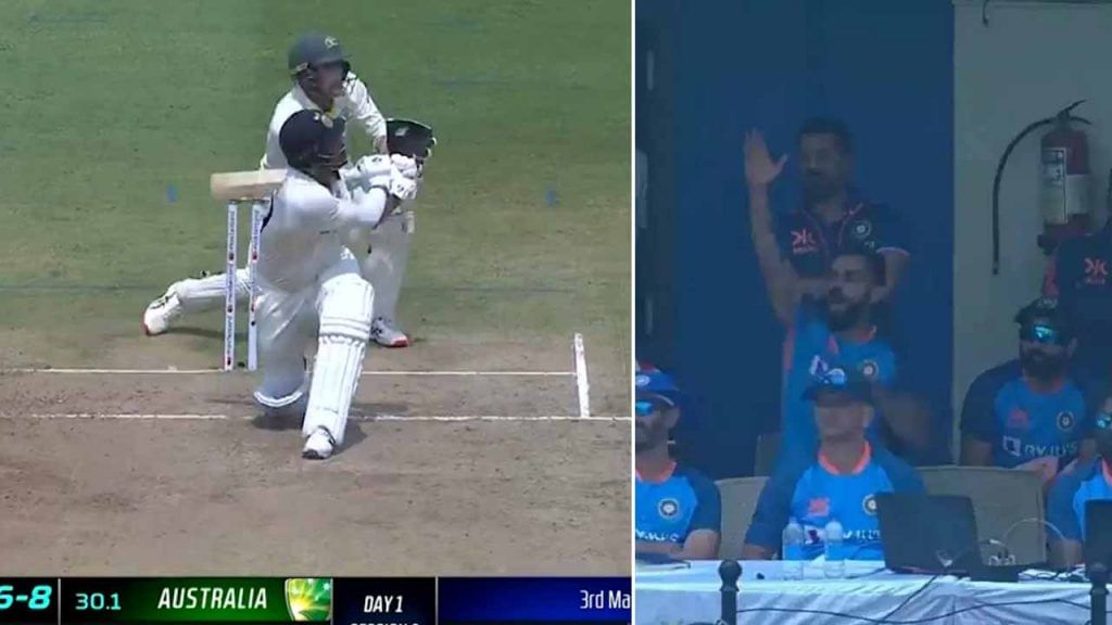 Umesh Yadav Six and Virat Kohli