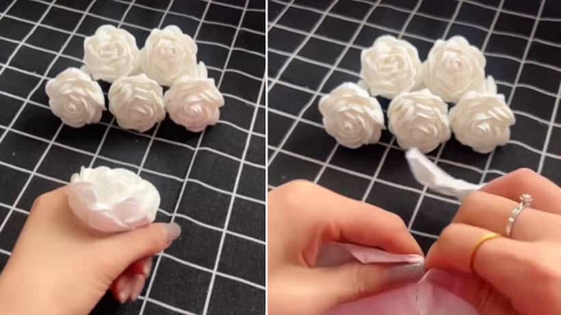 Viral Video: ಟಿಶ್ಯೂ ಪೇಪರ್ನಿಂದ ಈ ರೀತಿ ಗುಲಾಬಿ ತಯಾರಿಸಿ, ಇಲ್ಲಿದೆ ನೋಡಿ ವೈರಲ್ ವಿಡಿಯೋ