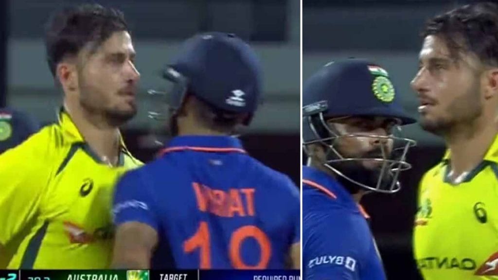 Virat Kohli and Marcus Stoinis