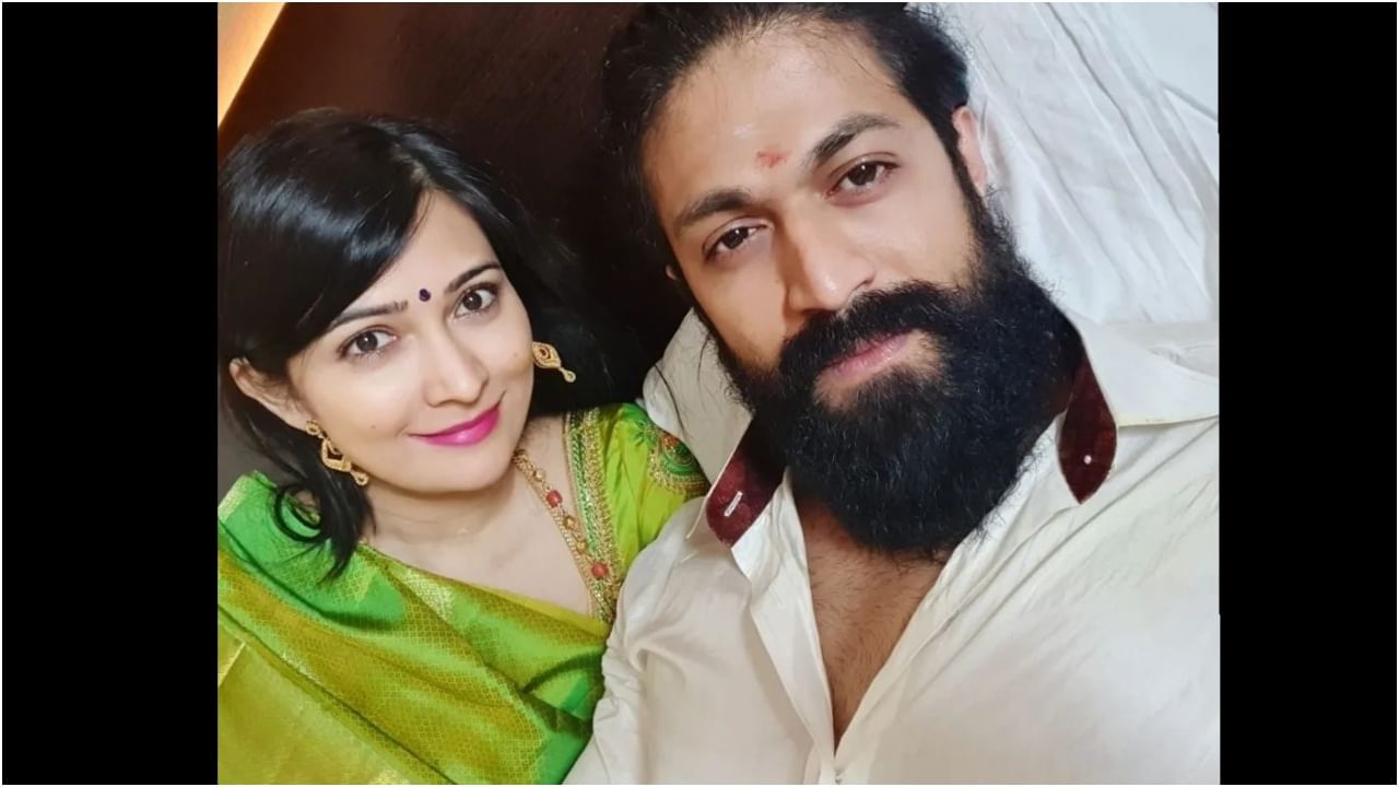 Ugadi festival is celebrated everywhere.  Actress Radhika and actor Yash's house is also full of activity.  Radhika shared those photos on social media.