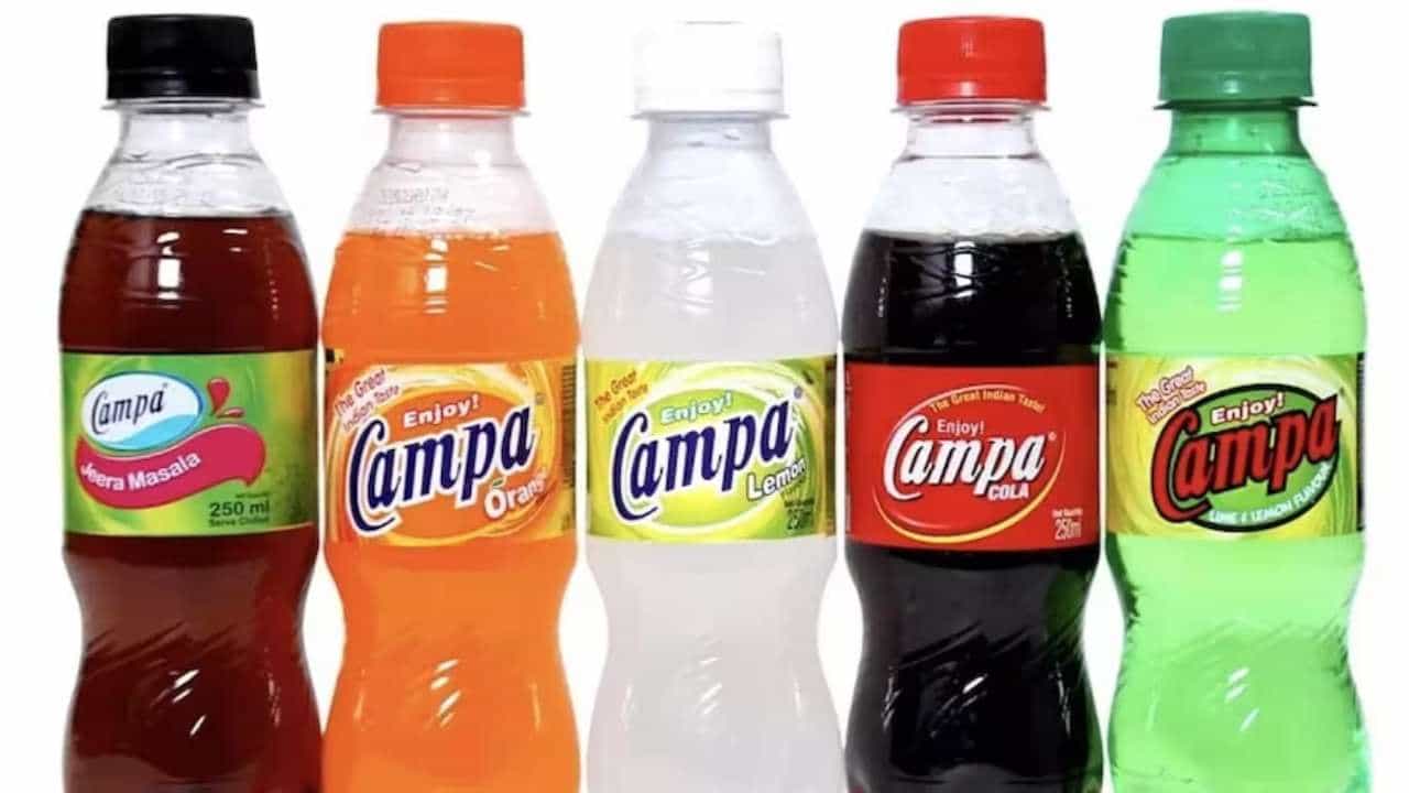 Campa Cola: ಎಪ್ಪತ್ತದ ದಶಕದಲ್ಲಿ ಜನಪ್ರಿಯವಾಗಿದ್ದ ಕ್ಯಾಂಪಾ ಕೋಲ, ಆರೆಂಜ್, ಲೆಮನ್ ಪಾನೀಯಗಳು ಮತ್ತೆ ಮಾರುಕಟ್ಟೆಗೆ Campa Cola: ಎಪ್ಪತ್ತದ ದಶಕದಲ್ಲಿ ಜನಪ್ರಿಯವಾಗಿದ್ದ ಕ್ಯಾಂಪಾ ಕೋಲ, ಆರೆಂಜ್, ಲೆಮನ್ ಪಾನೀಯಗಳು ಮತ್ತೆ ಮಾರುಕಟ್ಟೆಗೆ