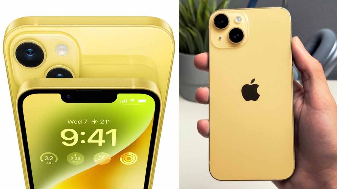 Yellow iPhone 14: ಬಂಪರ್ ಆಫರ್​ನೊಂದಿಗೆ ಐಫೋನ್ 14, ಐಫೋನ್ 14 ಪ್ಲಸ್ ಹಳದಿ ಬಣ್ಣದಲ್ಲಿ ಬಿಡುಗಡೆ: ಬೆಲೆ ಎಷ್ಟು?