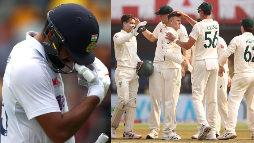 IND vs AUS 3rd test Rohit Sharma survived 2 times in 4 balls vs Mitchell Starc first over of Indore Test