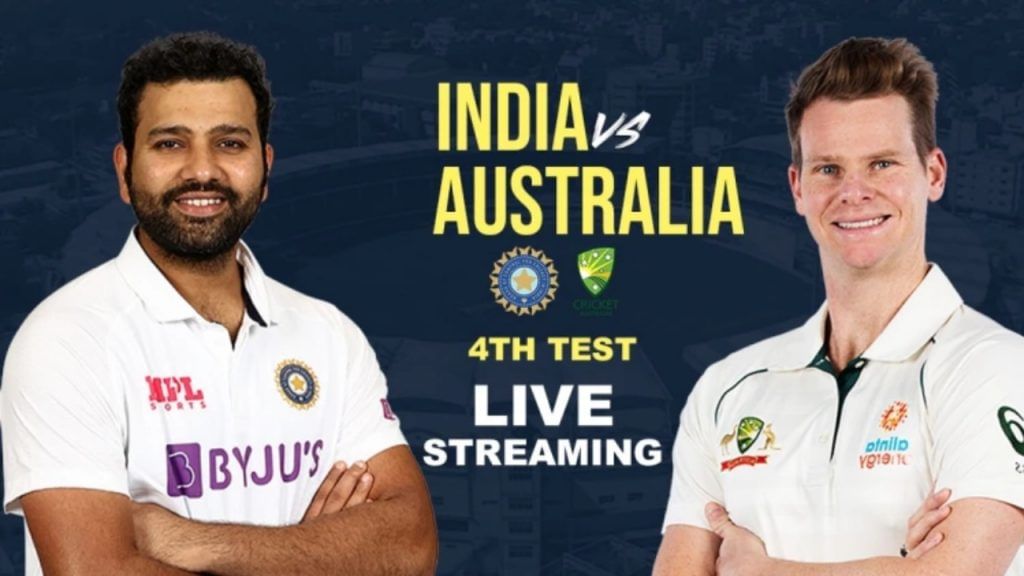 Border Gavaskar Trophy 2023 India vs Australia 4th Test live streaming when and where to watch online free in Kannada