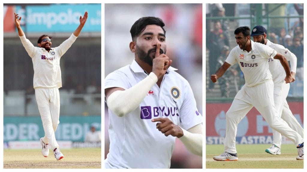 IND vs AUS 3rd test Ashwin ravindra Jadeja mohammad Siraj on the verge of big record in Indore Test