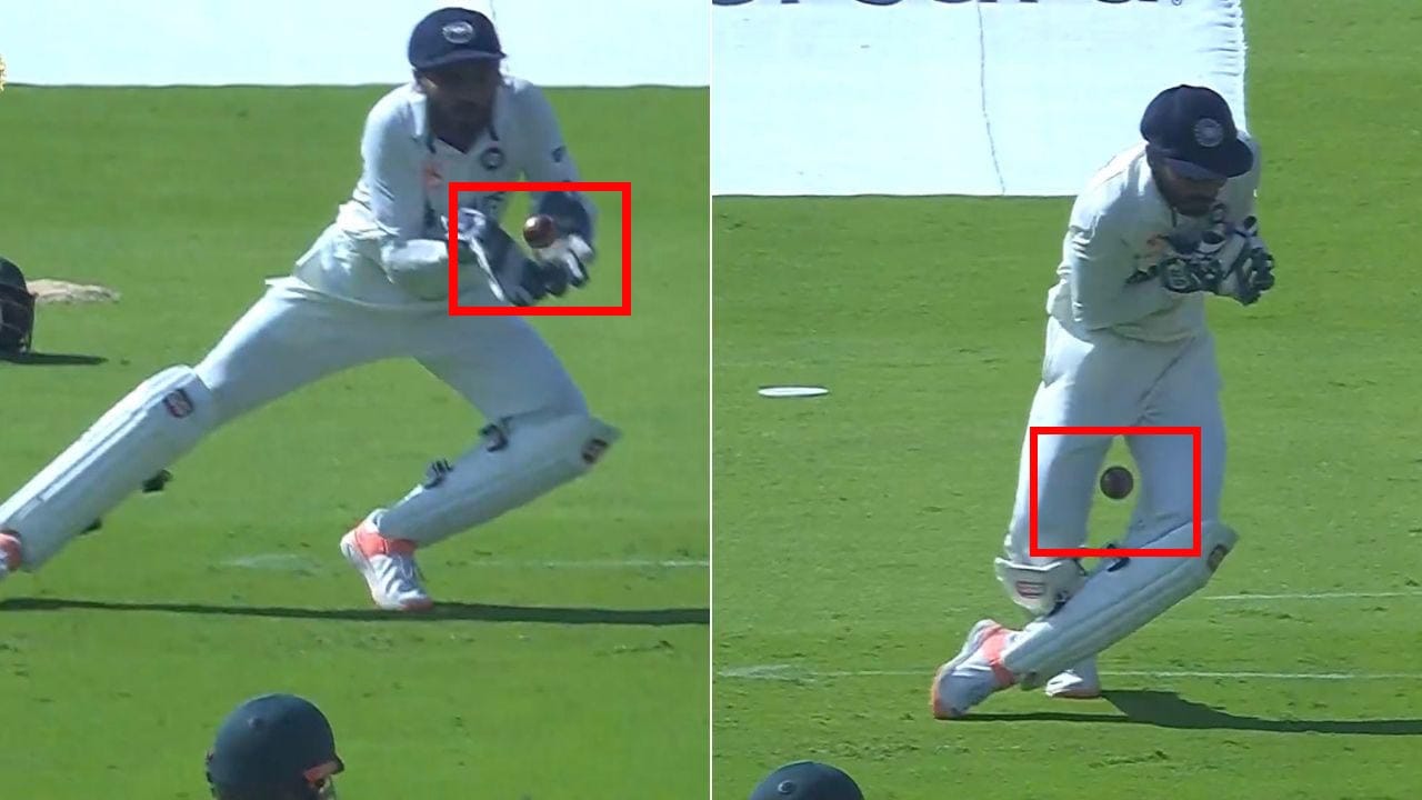 IND vs AUS: ಸುಲಭದ ಕ್ಯಾಚ್ ಕೈಚೆಲ್ಲಿ ಮಕ್ಕಳಂತೆ ನಕ್ಕ ಭರತ್! ಮೌನಕ್ಕೆ ಶರಣಾದ ರೋಹಿತ್; ವಿಡಿಯೋ IND vs AUS: ಸುಲಭದ ಕ್ಯಾಚ್ ಕೈಚೆಲ್ಲಿ ಮಕ್ಕಳಂತೆ ನಕ್ಕ ಭರತ್! ಮೌನಕ್ಕೆ ಶರಣಾದ ರೋಹಿತ್; ವಿಡಿಯೋ