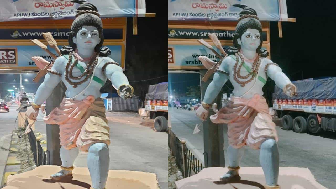 ಮಂತ್ರಾಲಯದ ಮುಖ್ಯದ್ವಾರ ಮುಂಭಾಗದಲ್ಲಿರುವ ಶ್ರೀ ರಾಮಚಂದ್ರನ ವಿಗ್ರಹ ದ್ವಂಸ; ತನಿಖೆಗೆ ಒತ್ತಾಯ