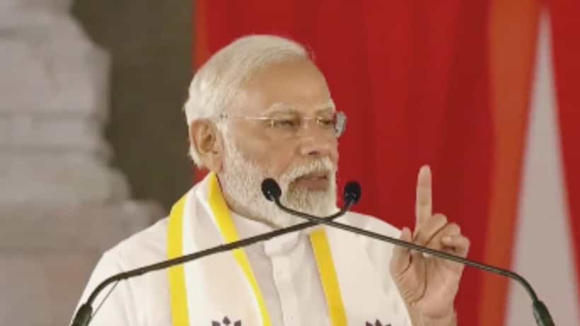 ಲಿಂಗಾಯತರು, ವೀರಶೈವರು ಯಾವುದೇ ಕಾರಣಕ್ಕೂ ಕಾಂಗ್ರೆಸ್ನ್ನು ನಂಬಬಾರದು: ಪ್ರಧಾನಿ ಮೋದಿ