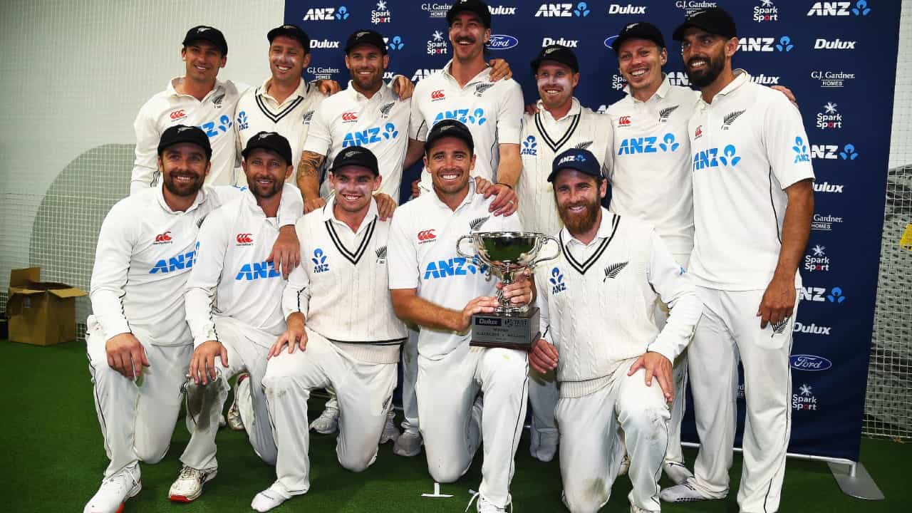 NZ vs SL: ವೆಲ್ಲಿಂಗ್ಟನ್ನಲ್ಲಿ ಇನ್ನಿಂಗ್ಸ್ ಸೋಲುಂಡ ಲಂಕಾ; ಸರಣಿ ಕ್ಲೀನ್ ಸ್ವೀಪ್ ಮಾಡಿದ ನ್ಯೂಜಿಲೆಂಡ್ NZ vs SL: ವೆಲ್ಲಿಂಗ್ಟನ್ನಲ್ಲಿ ಇನ್ನಿಂಗ್ಸ್ ಸೋಲುಂಡ ಲಂಕಾ; ಸರಣಿ ಕ್ಲೀನ್ ಸ್ವೀಪ್ ಮಾಡಿದ ನ್ಯೂಜಿಲೆಂಡ್