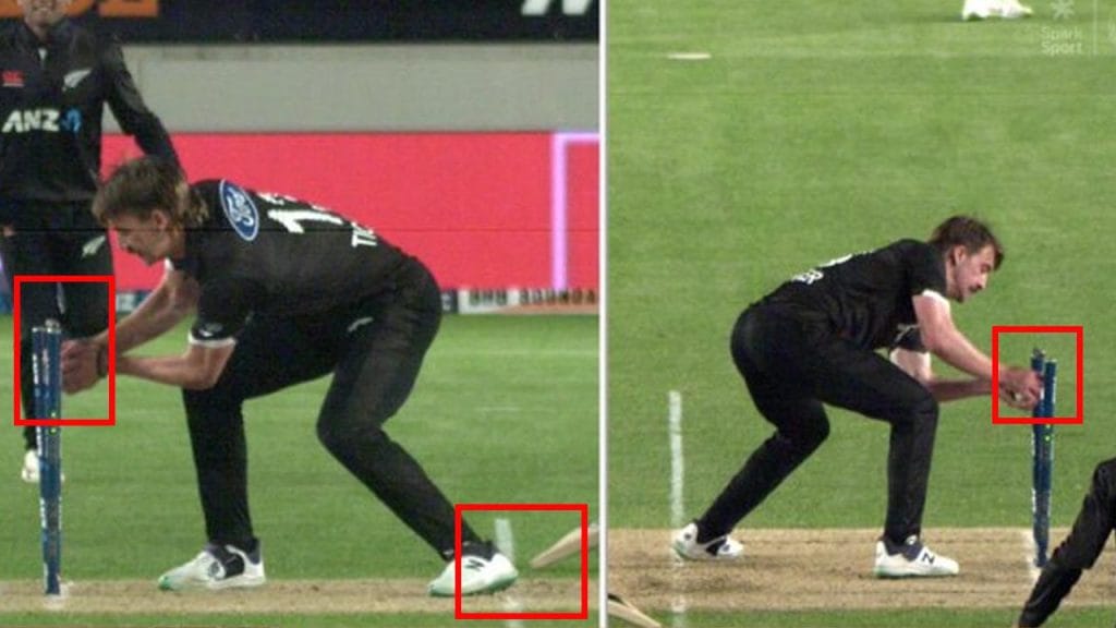 NZ vs SL Zing bail glitch saves Sri Lanka batter after bails fail to light up during run out attempt