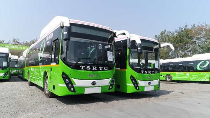 Olectra e-Buses: ಟಿಎಸ್​ಆರ್​ಟಿಸಿಯಿಂದ 550 ಎಲೆಕ್ಟ್ರಿಕ್ ಬಸ್ಸುಗಳಿಗೆ ಆರ್ಡರ್ ಪಡೆದ ಒಲೆಕ್ಟ್ರಾ ಗ್ರೀನ್​ಟೆಕ್
