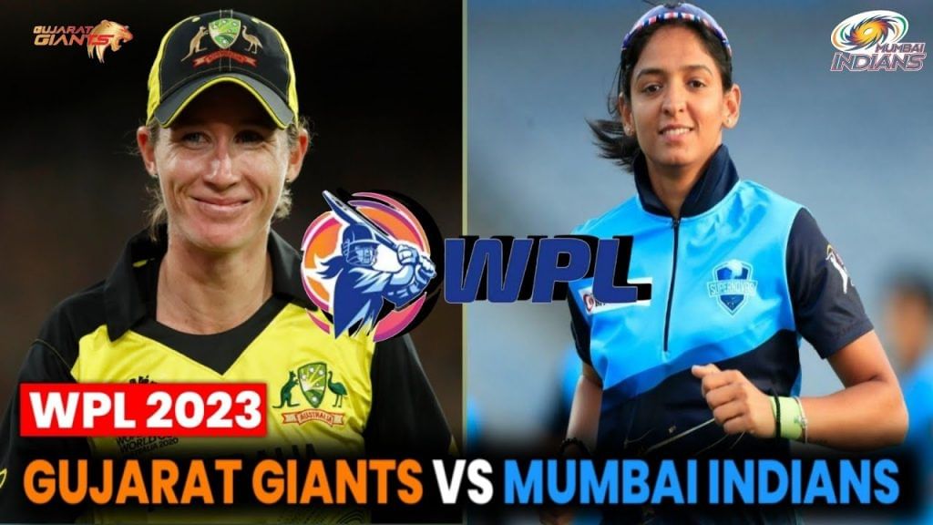 Gujarat Giants Vs Mumbai Indians Women WPL 2023 Live Streaming When and Where to Watch GG Vs MI Women Today Match in Kannada