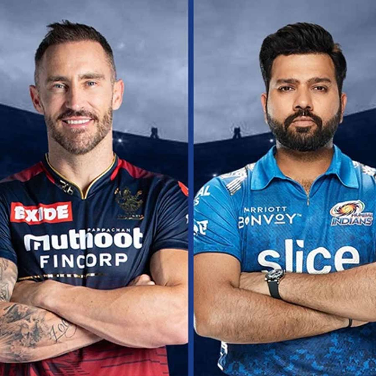 16ನೇ ಆವೃತ್ತಿಯ ಇಂಡಿಯನ್ ಪ್ರೀಮಿಯರ್ ಲೀಗ್​ನಲ್ಲಿ ಇಂದು ಸಂಜೆ 7:30ಕ್ಕೆ ಬೆಂಗಳೂರಿನ ಚಿನ್ನಸ್ವಾಮಿ ಸ್ಟೇಡಿಯಂನಲ್ಲಿ ಫಾಫ್ ಡುಪ್ಲೆಸಿಸ್ ಅವರ ರಾಯಲ್ ಚಾಲೆಂಜರ್ಸ್ ಬೆಂಗಳೂರು ತಂಡ ರೋಹಿತ್ ಶರ್ಮಾ ಕ್ಯಾಪ್ಟನ್ ಆಗಿರುವ ಮುಂಬೈ ಇಂಡಿಯನ್ಸ್ (RCB vs MI) ಅನ್ನು ಎದುರಿಸಲಿದೆ.