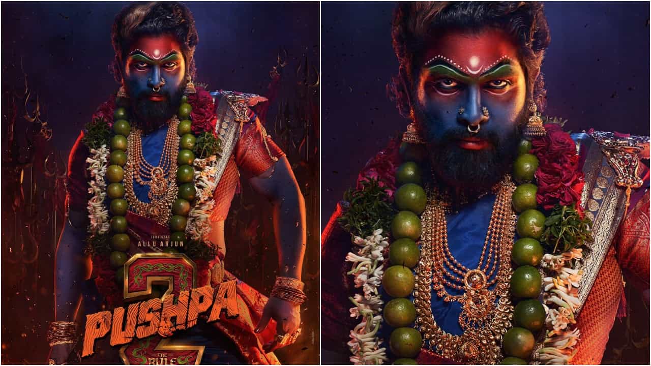Pushpa 2: ತುಟಿಗೆ ಬಣ್ಣ, ಕೈಗೆ ಬಳೆ, ಕಿವಿಗೆ ಓಲೆ ಏನಿದು ಅಲ್ಲು ಅರ್ಜುನ್ ಅವತಾರ Pushpa 2: ತುಟಿಗೆ ಬಣ್ಣ, ಕೈಗೆ ಬಳೆ, ಕಿವಿಗೆ ಓಲೆ ಏನಿದು ಅಲ್ಲು ಅರ್ಜುನ್ ಅವತಾರ