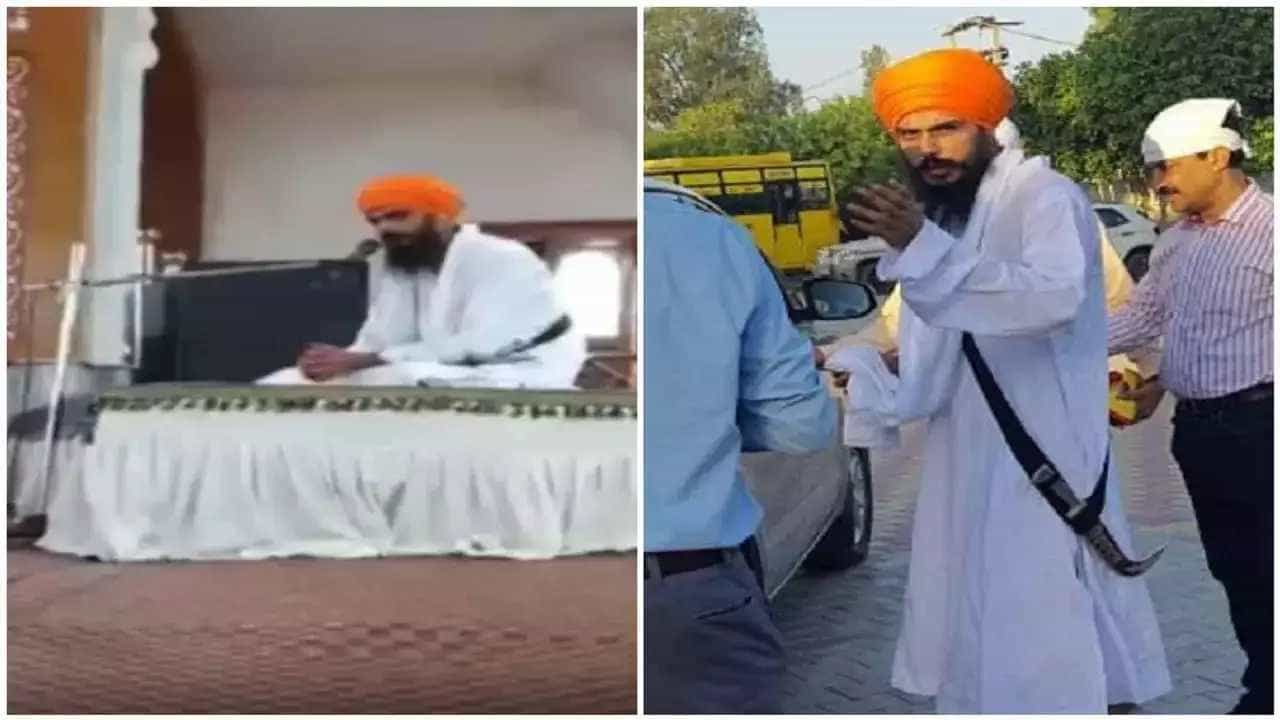 Amritpal Singh: ಪೊಲೀಸರಿಗೆ ಶರಣಾಗುವ ಮುನ್ನ ಗುರುದ್ವಾರದಲ್ಲಿ ಭಾಷಣ ಮಾಡಿದ್ದ ಅಮೃತ್ಪಾಲ್ ಸಿಂಗ್ Amritpal Singh: ಪೊಲೀಸರಿಗೆ ಶರಣಾಗುವ ಮುನ್ನ ಗುರುದ್ವಾರದಲ್ಲಿ ಭಾಷಣ ಮಾಡಿದ್ದ ಅಮೃತ್ಪಾಲ್ ಸಿಂಗ್