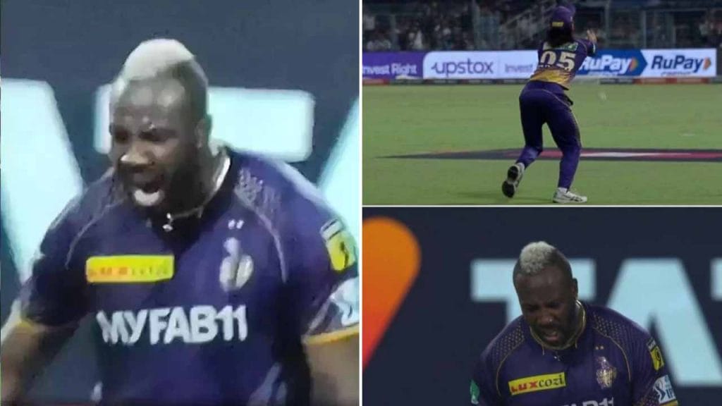 Andre Russel Angry KKR vs GT