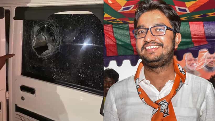 Kalaburagi: ಶಾಸಕ ಅವಿನಾಶ್ ಜಾಧವ್, ಬೆಂಬಲಿಗರ ಕಾರ್ಗಳ ಮೇಲೆ ಕಲ್ಲು ತೂರಾಟ, ಹಲ್ಲೆಗೆ ಯತ್ನ