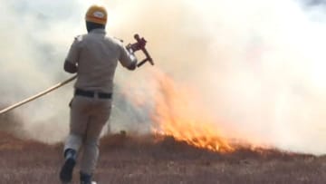 ಉಡುಪಿ: ಸಿಎಂ ಬೊಮ್ಮಾಯಿ ಹೆಲಿಕಾಪ್ಟರ್ ಲ್ಯಾಂಡ್ ಆಗುತ್ತಿದ್ದ ಹೆಲಿಪ್ಯಾಡ್ ಬಳಿ ಬೆಂಕಿ | Fire near CM basavaraj Bommai Helipad in udupi while CM Bommai Temple visit | TV9 Kannada