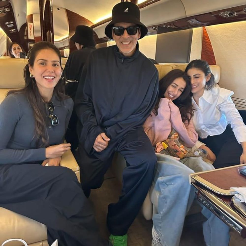 ಅಕ್ಷಯ್ ಕುಮಾರ್ ಜೊತೆ ಪ್ರಚಾರಕ್ಕೆ ತೆರಳುತ್ತಿರುವ ದಿಶಾ.