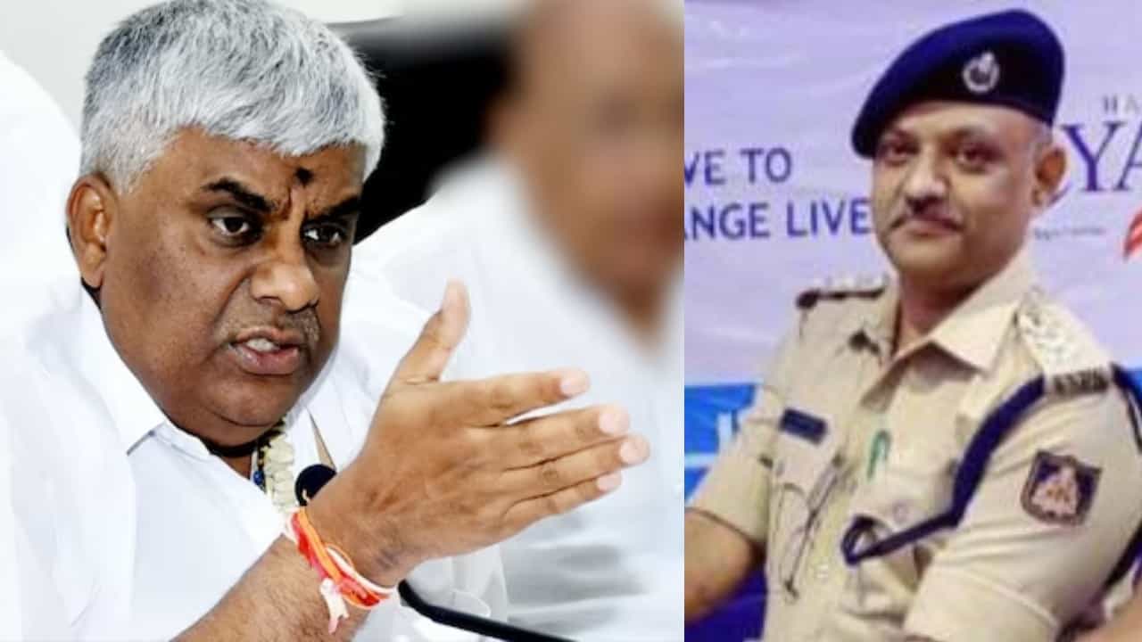 ಹೆಚ್ಡಿ ರೇವಣ್ಣ ಆರೋಪಗಳಿಗೆ ಬೇಸತ್ತು ಸ್ವಯಂ ವರ್ಗಾವಣೆ ಕೋರಿದ ಹಾಸನ DySP ಉದಯ್ ಭಾಸ್ಕರ್ ಹೆಚ್ಡಿ ರೇವಣ್ಣ ಆರೋಪಗಳಿಗೆ ಬೇಸತ್ತು ಸ್ವಯಂ ವರ್ಗಾವಣೆ ಕೋರಿದ ಹಾಸನ DySP ಉದಯ್ ಭಾಸ್ಕರ್