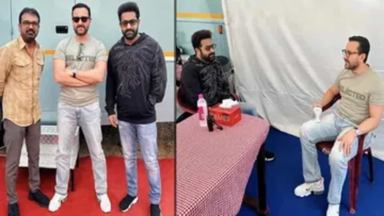 ಜೂ ಎನ್ಟಿಆರ್ ಜೊತೆ ಚಿತ್ರೀಕರಣದಲ್ಲಿ ಪಾಲ್ಗೊಂಡ ಬಾಲಿವುಡ್ ಸ್ಟಾರ್ ಸೈಫ್ ಅಲಿ ಖಾನ್ ಜೂ ಎನ್ಟಿಆರ್ ಜೊತೆ ಚಿತ್ರೀಕರಣದಲ್ಲಿ ಪಾಲ್ಗೊಂಡ ಬಾಲಿವುಡ್ ಸ್ಟಾರ್ ಸೈಫ್ ಅಲಿ ಖಾನ್