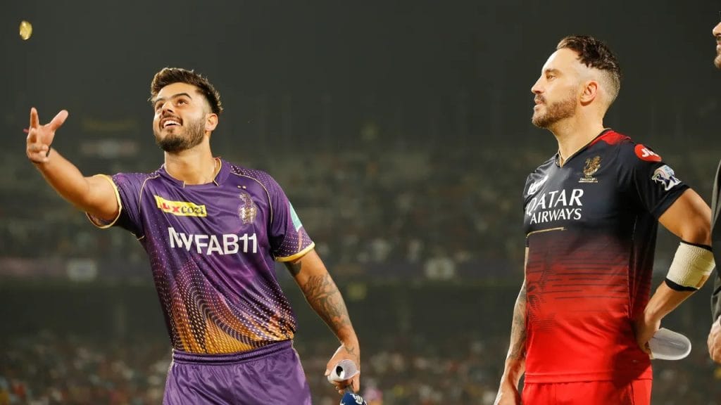 KKR vs RCB: Confusion during toss