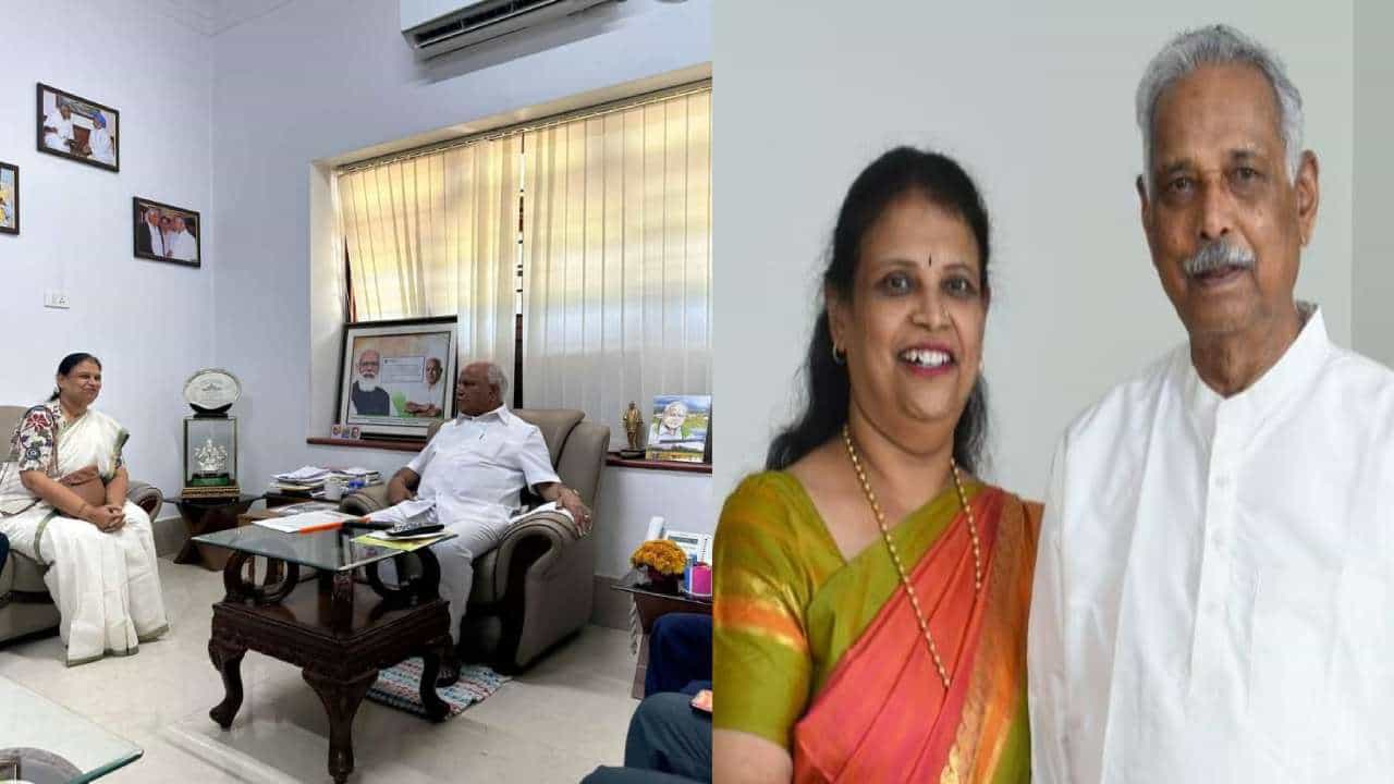 ಕಾಗೋಡು ತಿಮ್ಮಪ್ಪ ಪುತ್ರಿ ರಾಜನಂದಿನಿ ಬಿಜೆಪಿ ಸೇರ್ಪಡೆ, ಸಿಡಿಮಿಡಿಗೊಂಡ ತಂದೆ ಕಾಗೋಡು ತಿಮ್ಮಪ್ಪ ಪುತ್ರಿ ರಾಜನಂದಿನಿ ಬಿಜೆಪಿ ಸೇರ್ಪಡೆ, ಸಿಡಿಮಿಡಿಗೊಂಡ ತಂದೆ